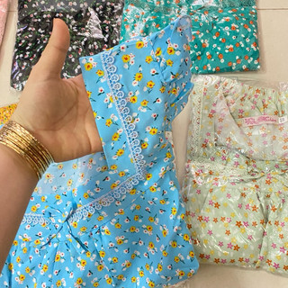 Bộ đồ đùi hoa nhí size 55-65kg chất lụa thái