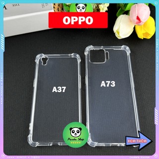 Ốp Oppo A37 / A73 4G Bảo Vệ Cam, Chống Sốc, Trong Suốt, Silicon