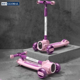 Xe trượt scooter cho bé bbt global km987m