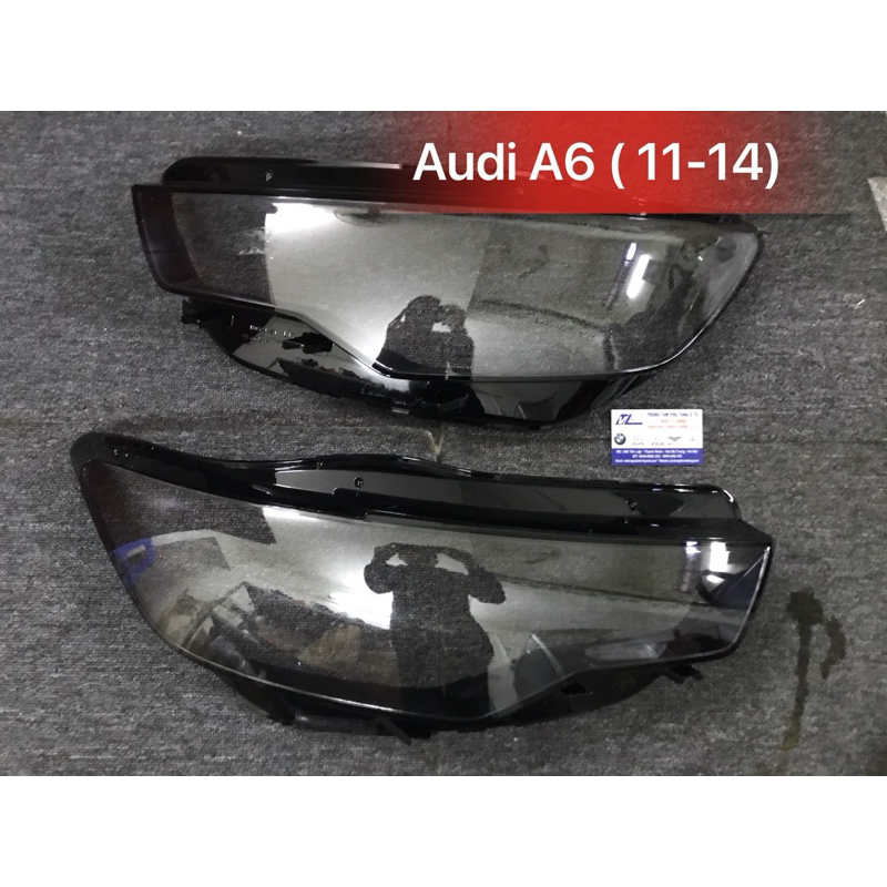 Mặt đèn pha xe audi A6 , Mặt đèn xe audi A6 11-14
