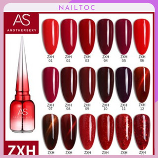 Sơn gel as mã zxh | chai đỏ 15ml mắt mèo