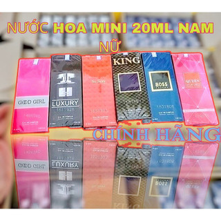 Nước hoa mini nam nữ queen so sexy good girl king boss / poss luxury