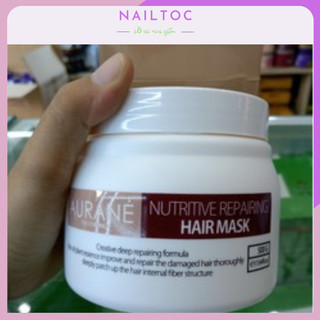 Hấp dầu siêu mượt tái tạo cấu trúc tóc hư tổn Aurane Nutritive Repairing 500ML