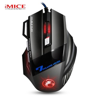 Chuột Game Imce X7 dây dù dài đầu USB ( đen )