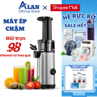 Máy ép chậm Thái Lan METIS Máy ép trái cây chậm ép kiệt bã thiết kế hiện đại ép hoa quả mini