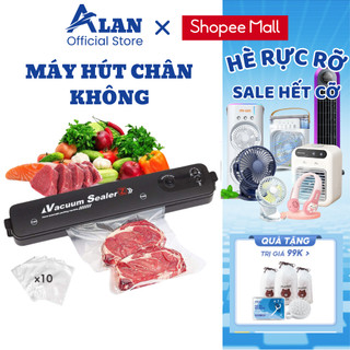 Máy Hàn Miệng Túi Hút Chân Không METIS Vacuum Sealer Tặng Kèm Túi Bảo Quản Thực Phẩn Tiện Lợi
