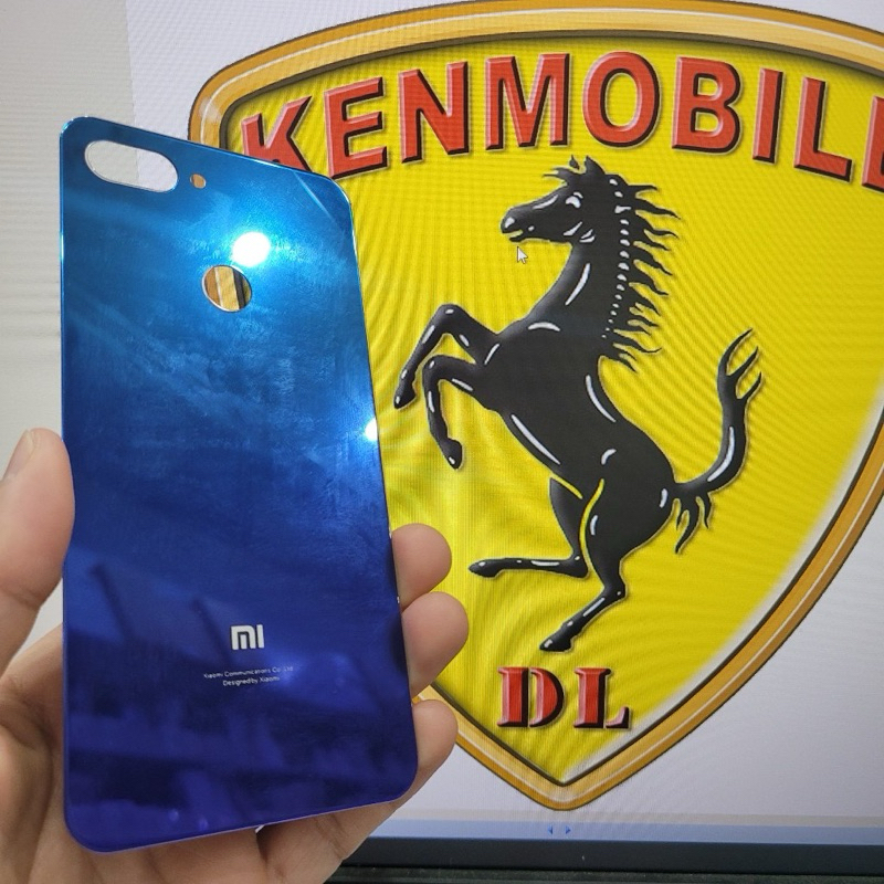 Nắp Lưng Xaomi Mi8 Lite / Mi8lite / Mi8L / Mi 8 Lite Loại ZIN (tặng tuýp keo dán)
