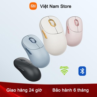 Chuột Không Dây Xiaomi 3 Chế Độ Kép 2.4GHz Không Dây Và Bluetooth Thích Hợp Làm Văn Phòng
