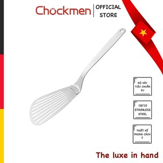 Xẻng lật cá chockmen inox 18/10 muỗng xào muôi lật cá rán thịt tảng