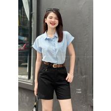 Quần short ngố kèm đai