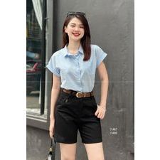 Quần short ngố kèm đai