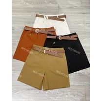 Quần short ngố kèm đai