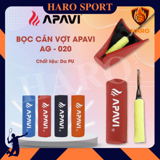 [ CHÍNH HÃNG ] Bọc cán vợt APAVI AG-020 cao cấp chất liệu da PU chống thấm nước