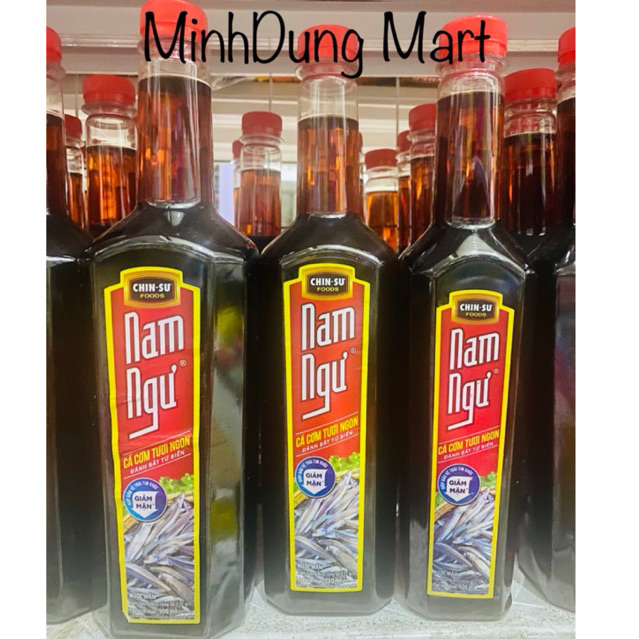  Nước mắm Nam Ngư cá cơm chai 500 750 900 ml 