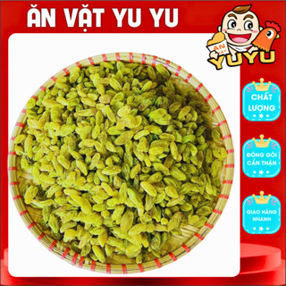  1KG nho xanh sấy khô thơm ngon -Tổng kho hạt Lào Cai ăn vặt Yu Yu 