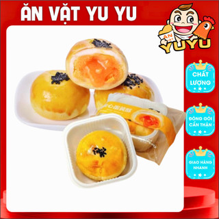 50g 1 chiếc❤️ Bánh Trứng Chảy Ngàn Lớp ❤️Date mới nhất -Bánh trứng muối tan chảy