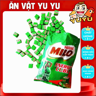 Kẹo Milo Cube - gói 100 viên, ăn vặt ngon rẻ