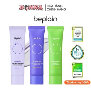 Kem Chống Nắng Beplain Sunmuse SPF50+ PA++++ Kiềm Dầu Kháng Nước 50ml KCN Beplain