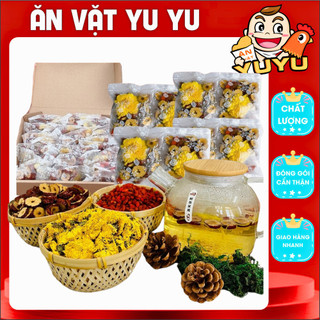 Hộp trà táo đỏ -hoa cúc-kỷ tử