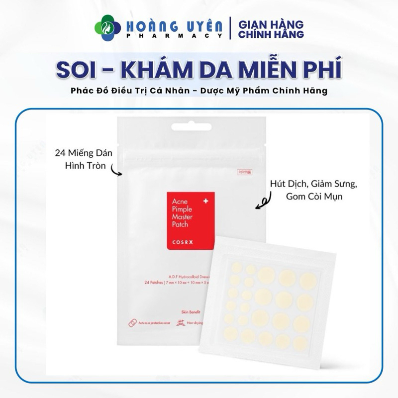 Dán Mụn Cosrx Acne Pimple Master Patch 24 miếng
