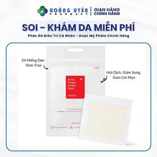 Dán Mụn Cosrx Acne Pimple Master Patch 24 miếng