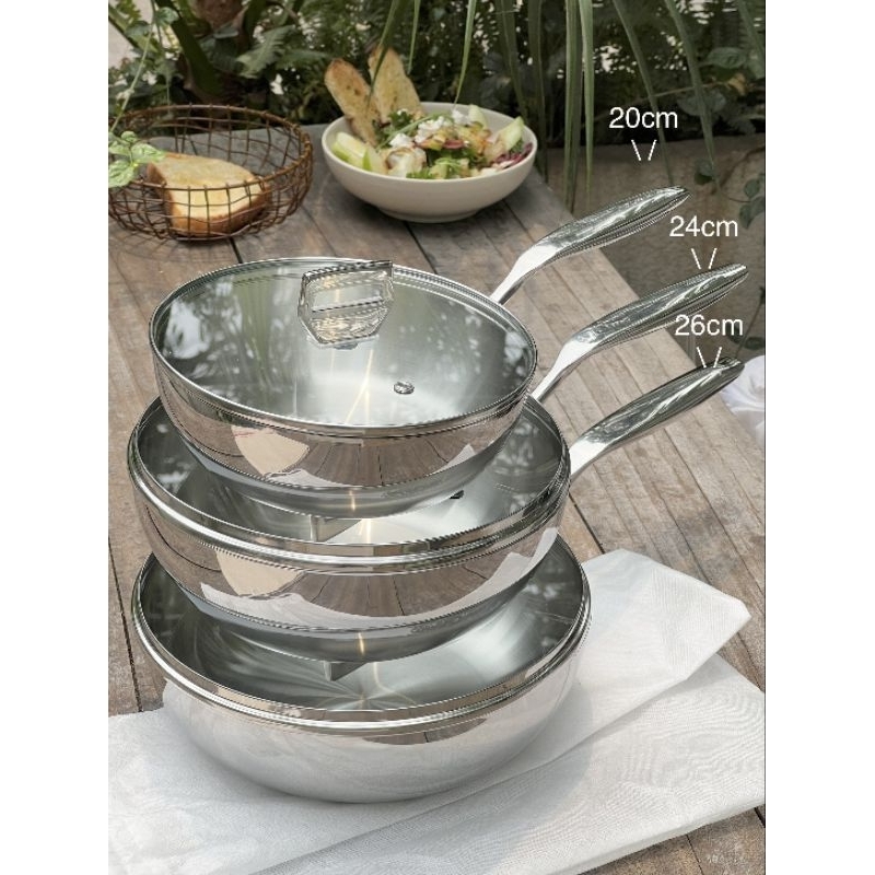 CHẢO INOX KAIYO 5 LỚP SÂU LÒNG