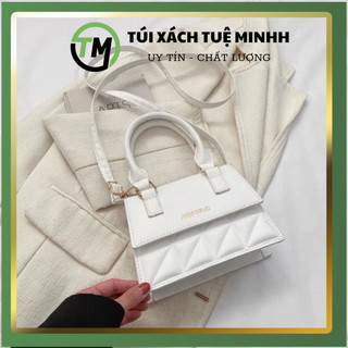 Túi Xách Nữ Đẹp Hàn Quốc 2 Quai jinpinju Kèm Dây Đeo Chéo Kiểu Dáng Basic