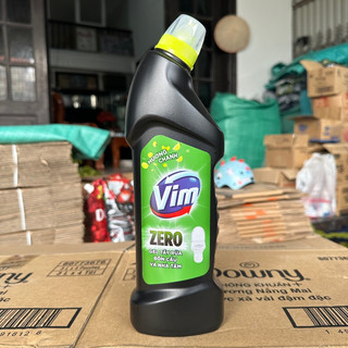 Gel tẩy rửa bồn cầu và nhà tắm Vim Zero 750ml