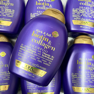 Dầu gội - dầu xả ogx beauty thick & full+ biotin & collagen