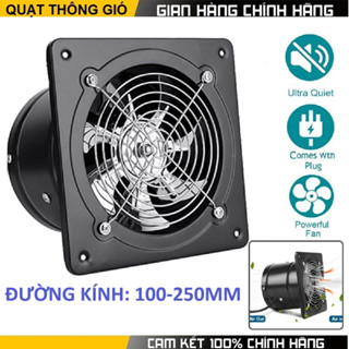 Quạt hút mùi, thông gió đường kính 250mm-100mm