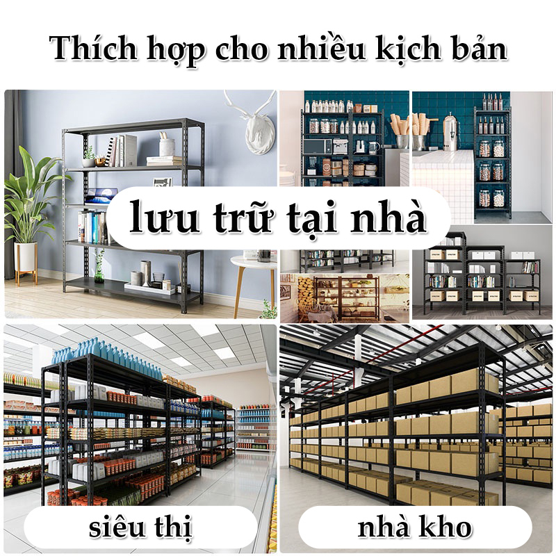 Bali Kệ Sắt + Gỗ 3/4/5/6 Tầng Thiết Kế Có Lỗ Không Cần Bắt Vít Kệ Sắt Gỗ Đa Năng Đựng Đồ [Phí Ship Rẻ Hơn Shop Khác] | BigBuy360 - bigbuy360.vn