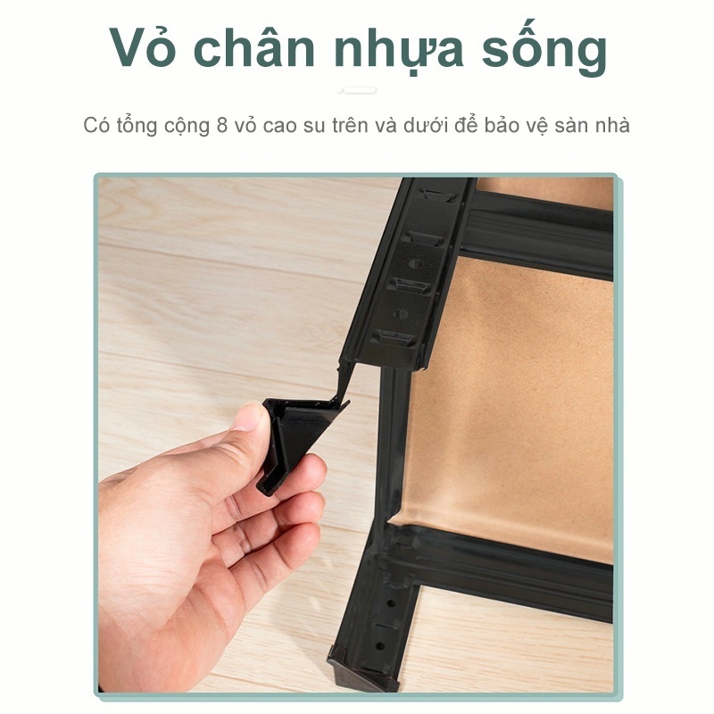 Bali Kệ Sắt + Gỗ 3/4/5/6 Tầng Thiết Kế Có Lỗ Không Cần Bắt Vít Kệ Sắt Gỗ Đa Năng Đựng Đồ [Phí Ship Rẻ Hơn Shop Khác] | BigBuy360 - bigbuy360.vn