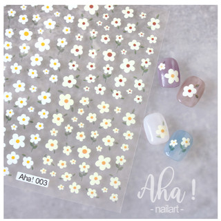 Sticker nail 5d hoa trang trí móng mã mới