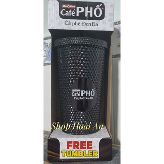 (Túi lớn) Cà phê phố đen đá bịch ( 30- 50 gói * 16g)