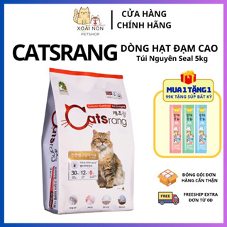Hạt Catsrang Nguyên Seal 5kg Dành Cho Mèo Giúp Bổ Sung Dinh Dưỡng Cung Cấp Protein, Xoài Non Petshop