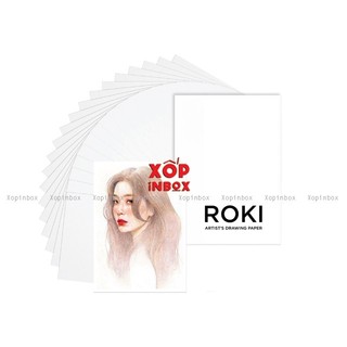 Giấy Vẽ Roki Trắng 180gsm vẽ chì, kỹ thuật, truyền thần