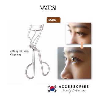 Bấm mi Vacosi Cán Xám Full Lash Curler - BM02