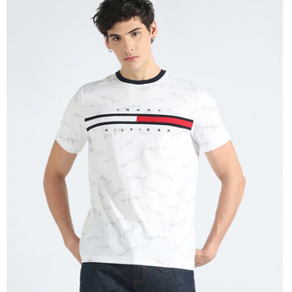 [Đủ Bill] Áo Thun Essential Script Logo Màu Trắng