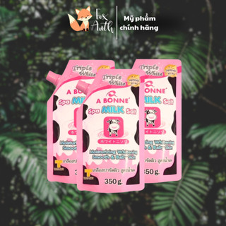 (Date2024)Muối Tắm Sữa Bò Tẩy Tế Bào Chết A Bonne Spa Milk Salt Thái Lan 350gr