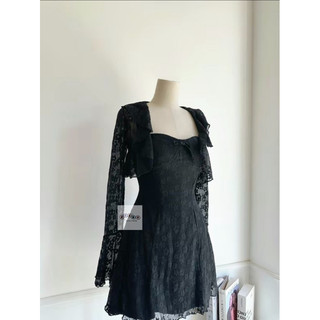 (Sẵn-SG) ANNIE DRESS- SET ĐẦM 2S REN KÈM KHOÁC + CÓ MÚT NGỰC - HÀNG THIẾT KẾ 🫦
