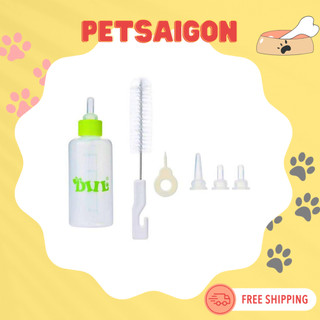 BÌNH SỮA TI NHỎ CHO CHÓ MÈO SƠ SINH