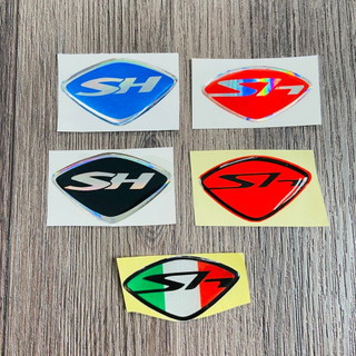 Logo tem mặt nạ SH đổ nổi dán trang trí các dòng xe honda sh 125, 150