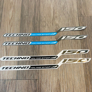 Tem techno idling stop 150 dán trang trí dàn áo xe vario 125, 150 các đời