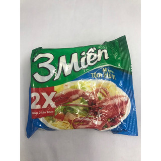 Thùng 30 gói mì 3 Miền tôm hùm 65g