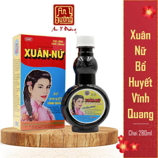 Xuân Nữ Bổ Huyết Vĩnh Quang (Chai 280ml) - Điều hoà kinh nguyệt, đau bụng kinh, bổ máu - An Y Đường
