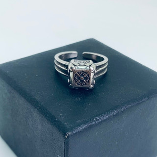 Nhẫn unisex chrome heart mạ bạc fullbox.