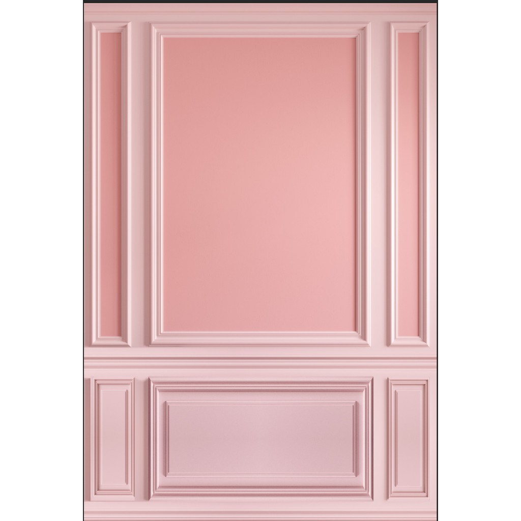 Phông nền livestream chụp ảnh 5D màu hồng xinh xắn kt 1m7x2m5