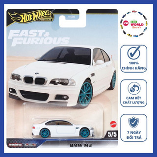 Xe mô hình hot wheels premium fast & furious series bmw m3 hyp70, bánh cao su.