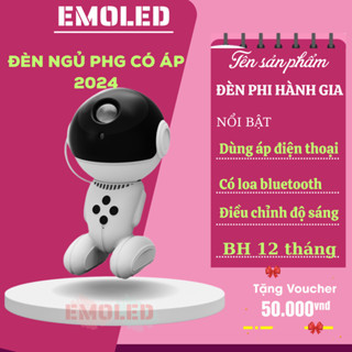  Đèn phi hành gia Emoled version 2024 có chỉnh app  có loa bluetooth  led chiếu thiên hà hố xuyên không - BH 12 THÁNG 