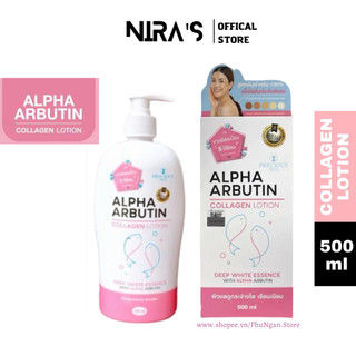 (Auth Thái)Sữa dưỡng thể trắng da Alpha Arbutin Lotion 500ml
